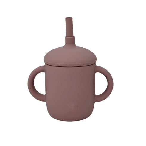 Silicone Baby Cup Pink-Nil-Matakana Pharmacy